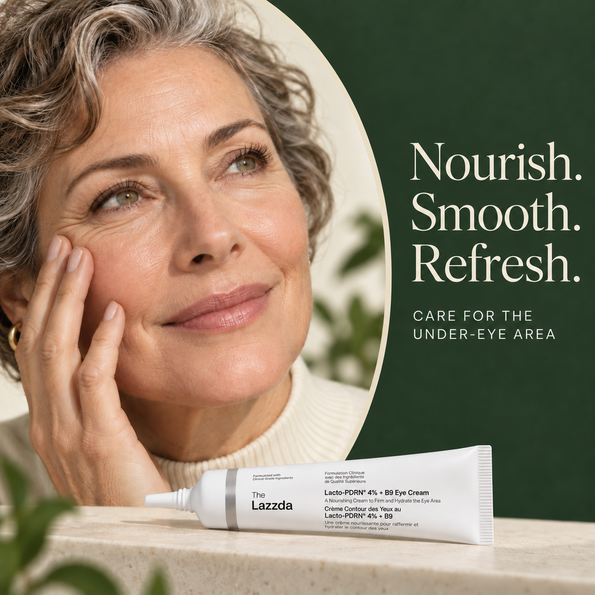 The Viiin Lacto-PDRN 4% + B9 Eye Cream - Firming & Brightening Eye Care