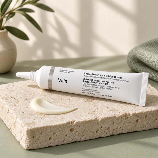 The Viiin Lacto-PDRN 4% + B9 Eye Cream - Firming & Brightening Eye Care