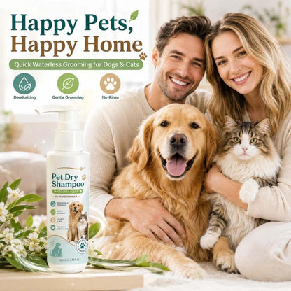 🥳HOT SALE🥳💞Waterless pet freshener, No-rinse, deodorizing & gentle. Fresh pet in minutes – grab yours! ✅