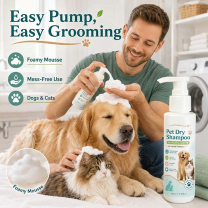 🥳HOT SALE🥳💞Waterless pet freshener, No-rinse, deodorizing & gentle. Fresh pet in minutes – grab yours! ✅